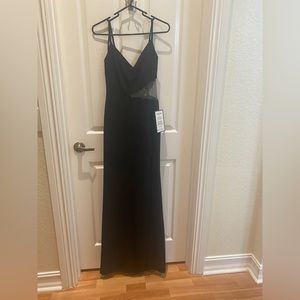 NWT black gown